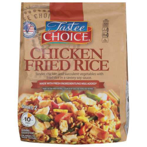 Tastee Choice Fried Rice, Chicken