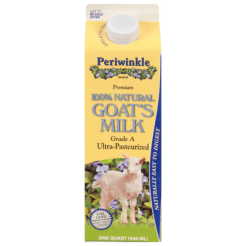 Periwinkle Goat's Milk, 100% Natural, Premium