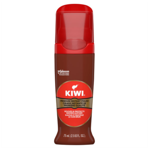 Kiwi Instant Polish, Premium, Brown