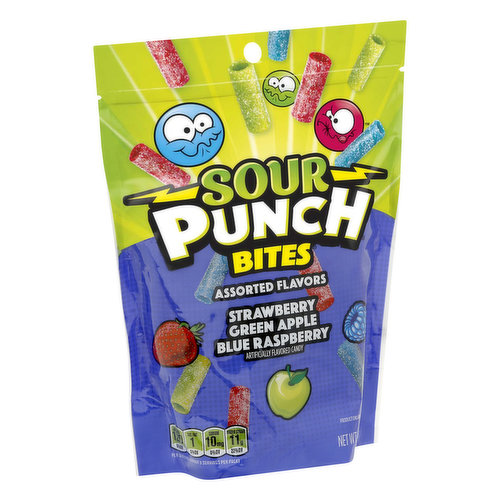 Sour Punch Candy, Assorted Flavors