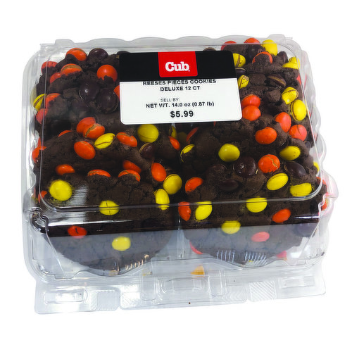 Reese's Pieces Brownie Cookies, 12 Count