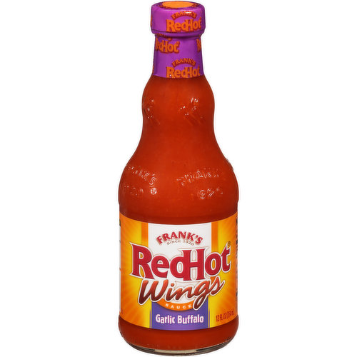 Frank's RedHot Garlic Buffalo Wings Hot Sauce