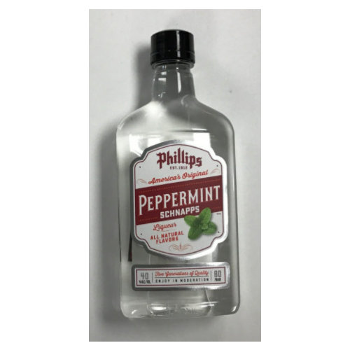 Phillips Peppermint 80 Proof Schnapps