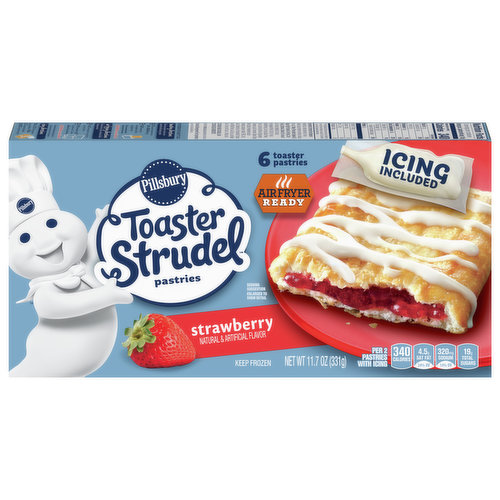 Pillsbury Toaster Strudel Toaster Pastries, Strawberry