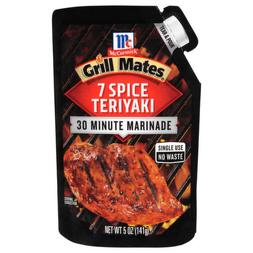 McCormick Grill Mates 7 Spice Teriyaki Single Use Marinade