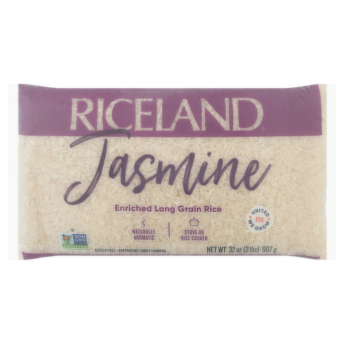 Riceland Jasmine Rice, Enriched, Long Grain