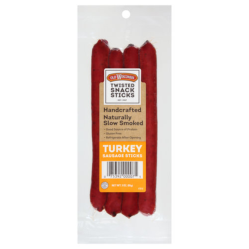 Old Wisconsin Sausage Sticks, Turkey