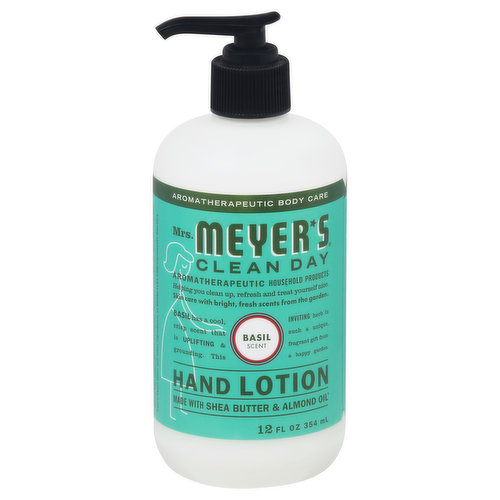 Mrs. Meyer's Clean Day Hand Lotion, Basil Scent