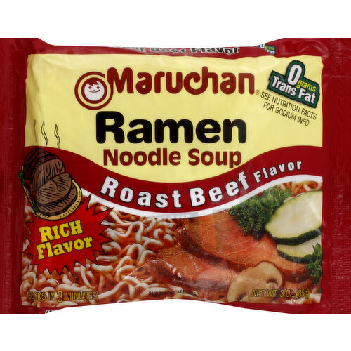 Maruchan Ramen, Pork, 3-Ounce Packages (Pack of 24)