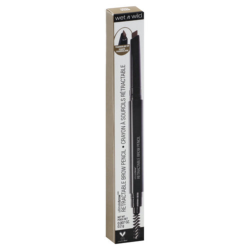 Wet n Wild Ultimate Brow Brow Pencil, Retractable, Taupe 625A