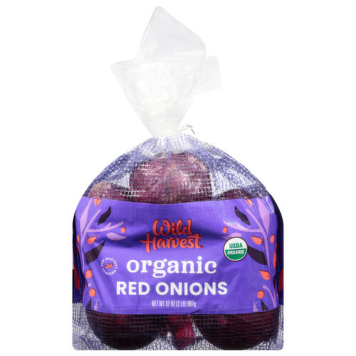 Wild Harvest Red Onions, Organic