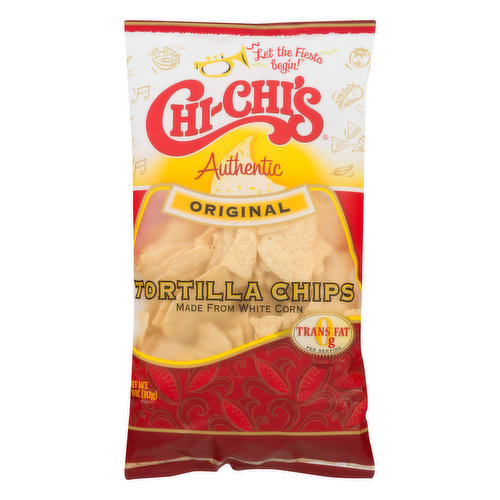 Chi-Chi's Tortilla Chips, Original, Authentic