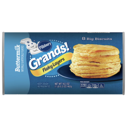Pillsbury Grands! Big Biscuits, Buttermilk, Flaky Layers