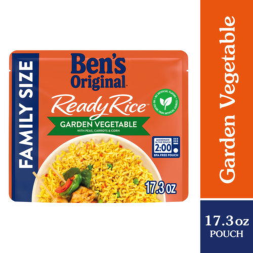 Ben's Original Ready Rice Garden Vegetable Flavored Rice