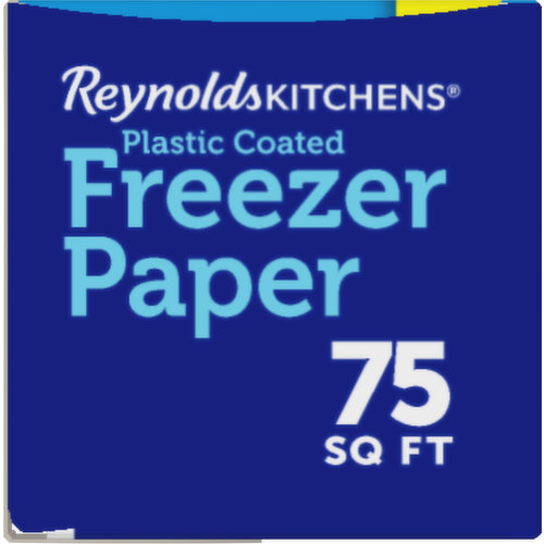 Reynolds Plastic Coated Freezer Paper, 75 Sq Ft, 1 Ct 