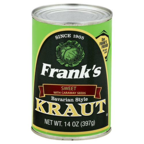 Frank's Kraut, Bavarian Style, Sweet