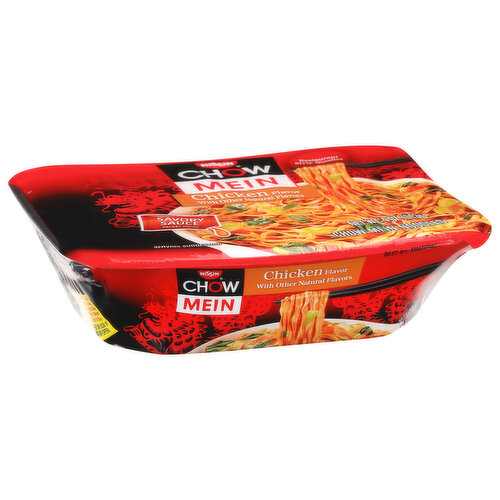 Nissin Chow Mein Chow Mein Noodles, Chicken Flavor, Restaurant Style