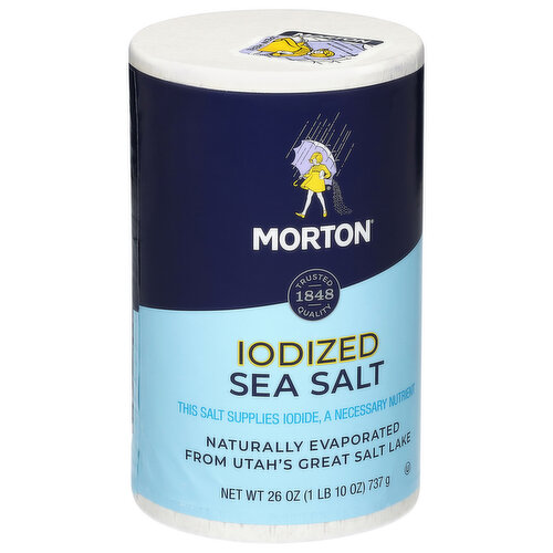 Morton Iodized Sea Salt