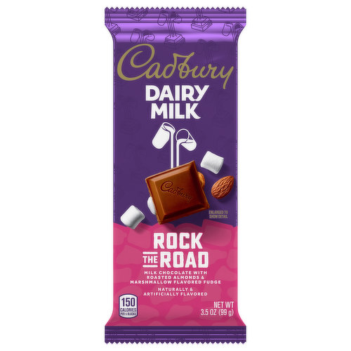 Cadbury Dairy Milk Milk Chocolate, Rock The Road