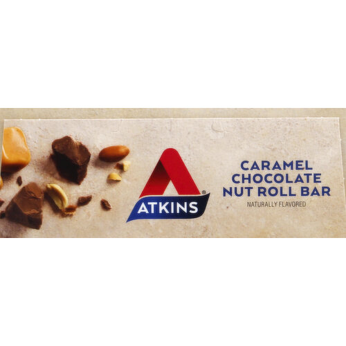 Atkins Atkins Caramel Chocolate Nut Roll Protein Snack