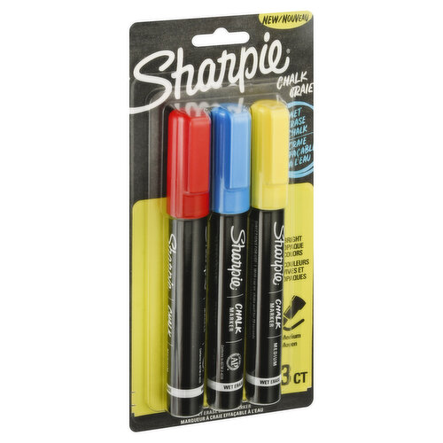 Sharpie Chalk Marker, Wet Erase, Medium