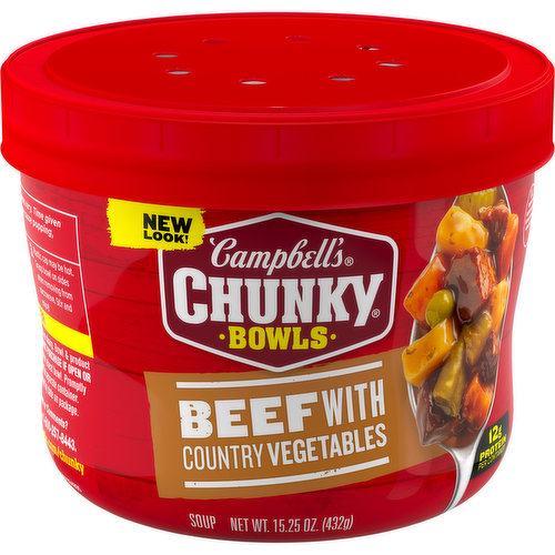 Campbell's® Chunky® Beef Soup with Country Vegetables