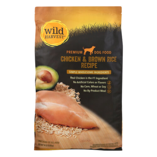 Wild Harvest Dog Food, Premium, Chicken & Brown Rice Recipe