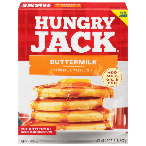 Hungry Jack Pancake & Waffle Mix, Buttermilk