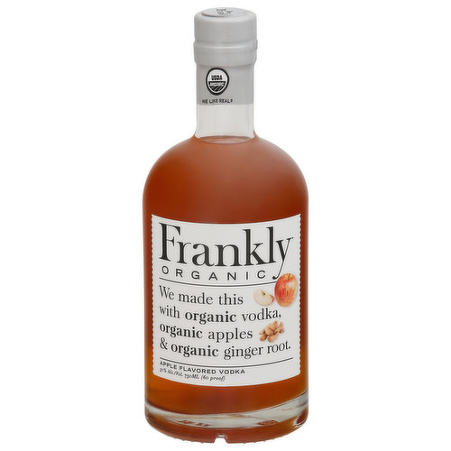 Frankly Vodka, Organic, Apple Flavored