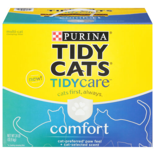 Tidy Cats Tidycare Comfort Clumping Litter, Multi-Cat