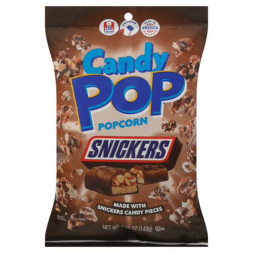 Candy Pop Popcorn, Snickers