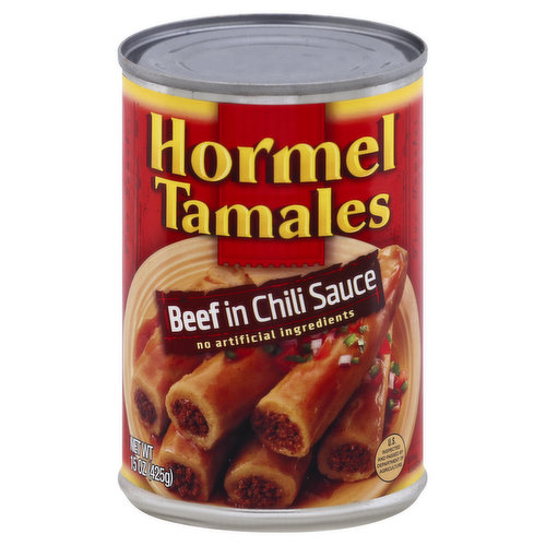Hormel Tamales, Beef in Chili Sauce