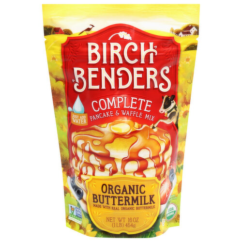 Birch Benders Pancake & Waffle Mix, Organic, Buttermilk