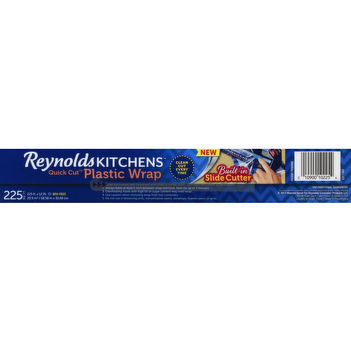 Reynolds Plastic Wrap, Quick Cut, Plastic Bags