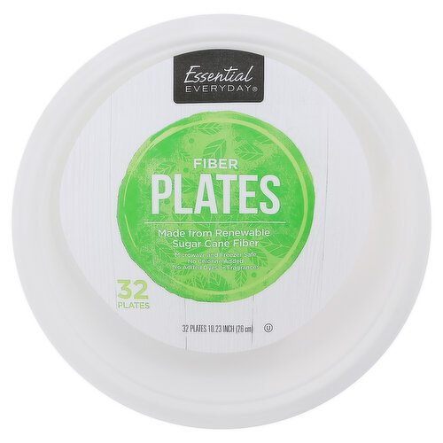 Essential Everyday Plates, Fiber, 10.23 Inch