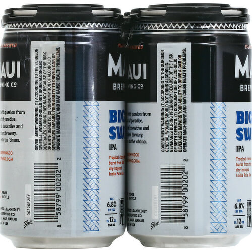 Maui Brewing Big Swell IPA • Cans