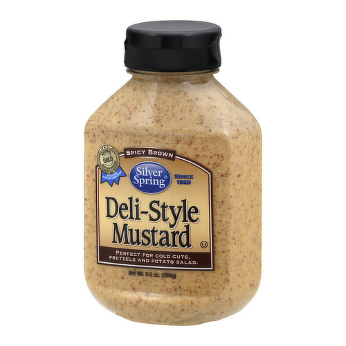 Silver Spring Mustard, Deli-Style, Spicy Brown