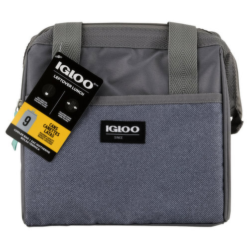 Igloo Cooler Bag, Leftover Lunch, Twill Texture