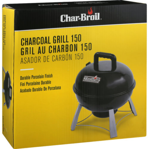 CHAR-BROIL Grill, Charcoal, 150