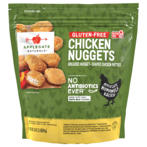 Applegate Naturals Chicken Nuggets, Gluten Free