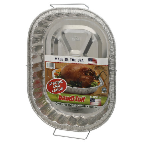 Handi-Foil Super Oval King Roaster