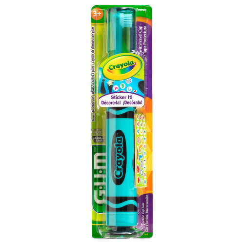 G-U-M Power Toothbrush, Crayola, Soft