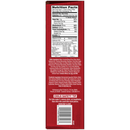 Bar S Classic Corn Dogs