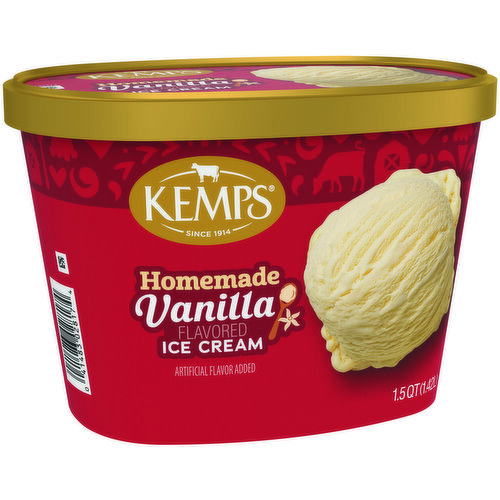 Kemps Homemade Vanilla Ice Cream