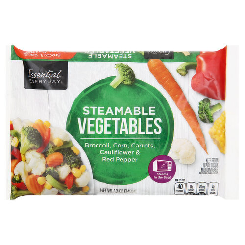 Essential Everyday Vegetables, Steamable