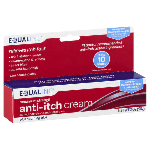 Equaline Anti-Itch Cream, Maximum Strength