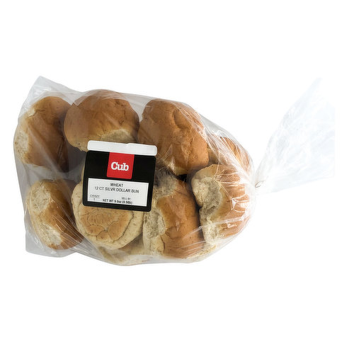 Cub Bakery Wheat Silver Dollar Bun