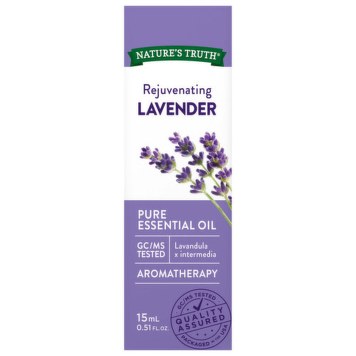Nature's Truth Pure Essential Oil, Lavender, Rejuvenating