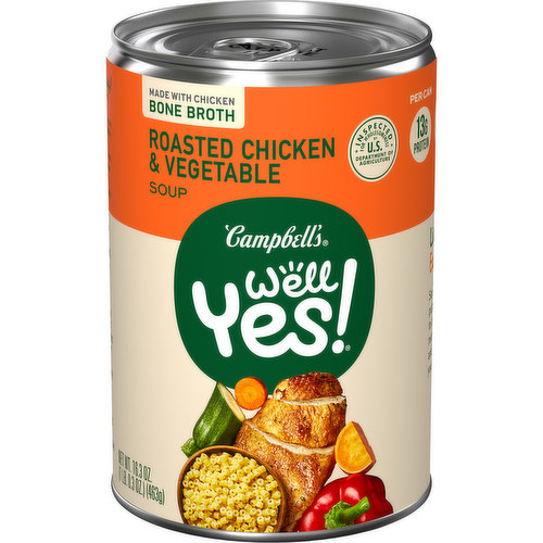 Campbell's® Well Yes!® Roasted Chicken and Vegetable Soup