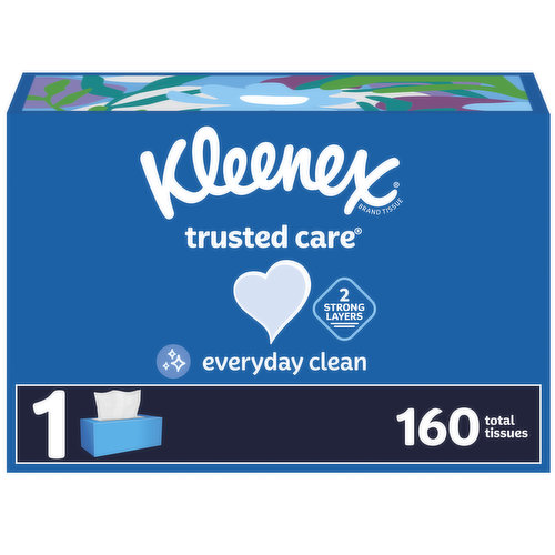 Mouchoirs Kimberly Clark KLEENEX, 2 plis, Blanc